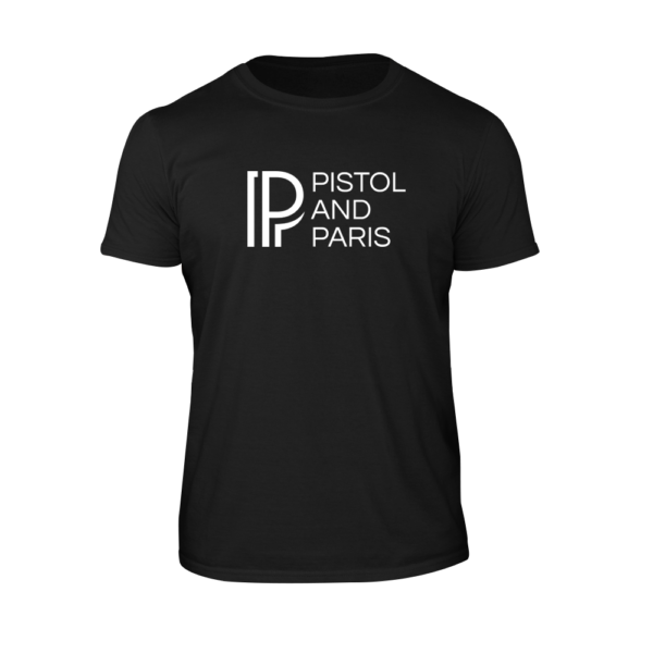 black pistol and paris black t-shirt Canada Logo T-shirt image