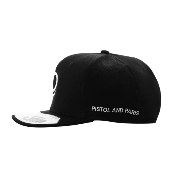 black pistol and paris p icon flat brim hat