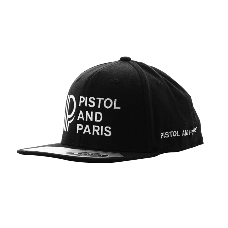 black pistol and paris p icon flat brim hat