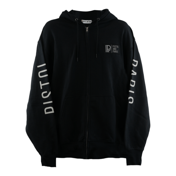 ZIP HOODIE (BLACK)