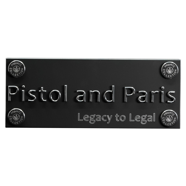 Large Aluminum Plaque