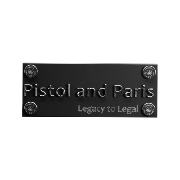 Small Aluminum Plaque